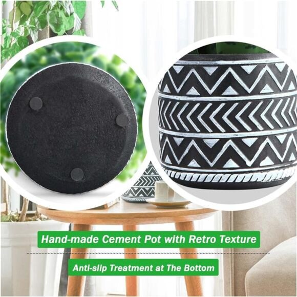 3 Pack Potted Fake Plants Artifical Snake Plant,Greenery Eucalyptus Leaves Plant - Picture 6 of 7